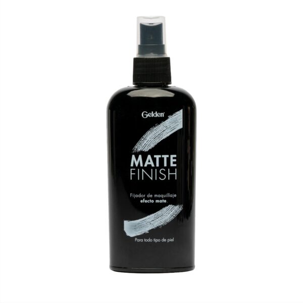 SPRAY FIJADOR DE MAQUILLAJE PROFESIONAL ACABADO MATE GELDEN