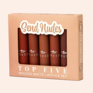 Set de Labiales TOP FIVE “SEND NUDES” - Italia Deluxe